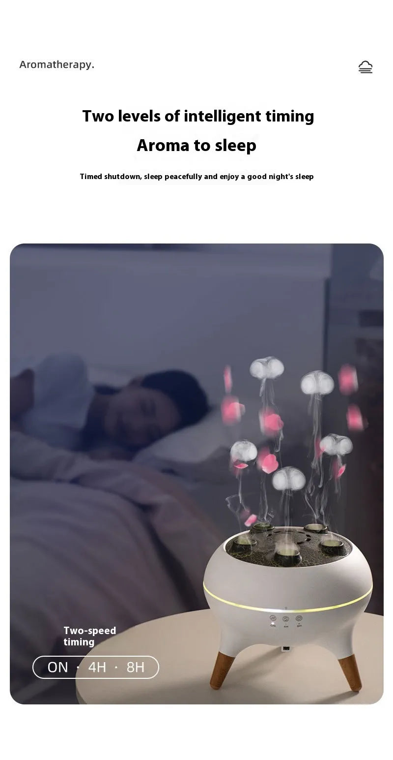 Intelligent Jellyfish Ultrasonic Air Humidifier