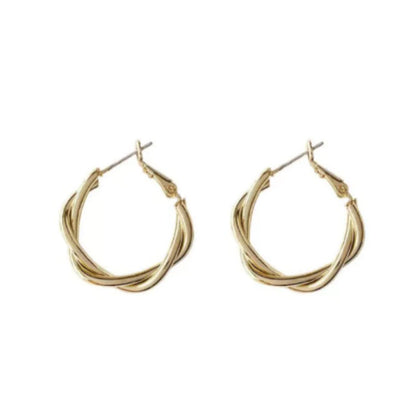 Twist Loop Earrings