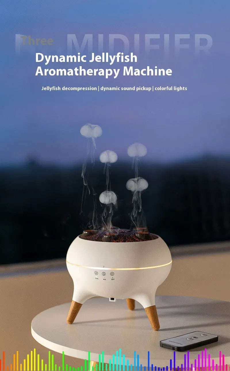 Intelligent Jellyfish Ultrasonic Air Humidifier