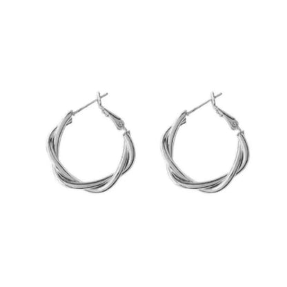 Twist Loop Earrings